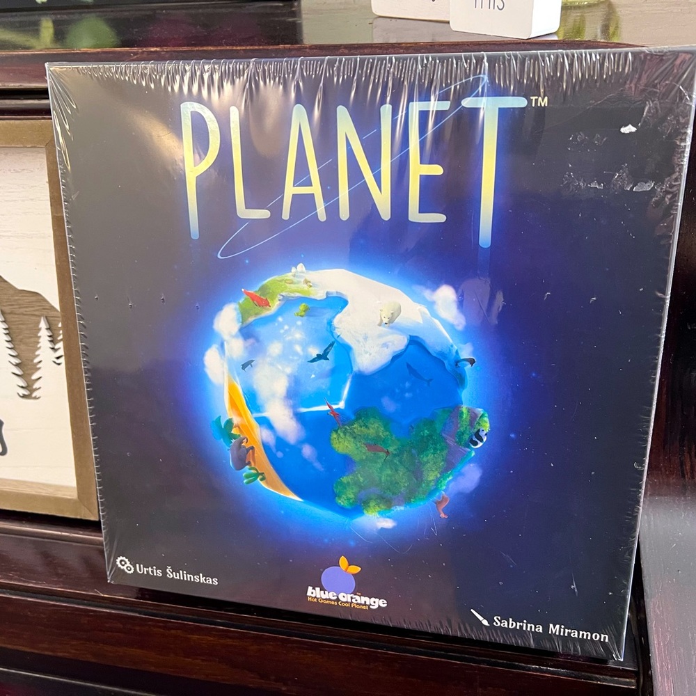 Blue Orange Games Planet Board Game - Award Winning Strategy 3D Board Game New